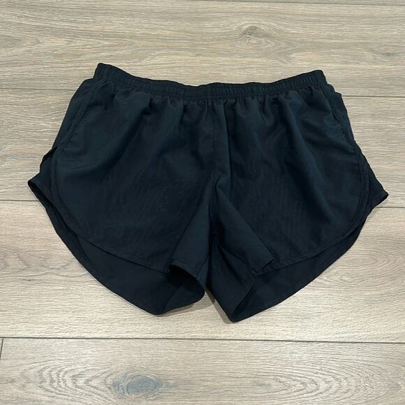 NIKE Black Abstract Running Active Workout Gym Shorts Size Medium‎ - Picture 1 of 10
